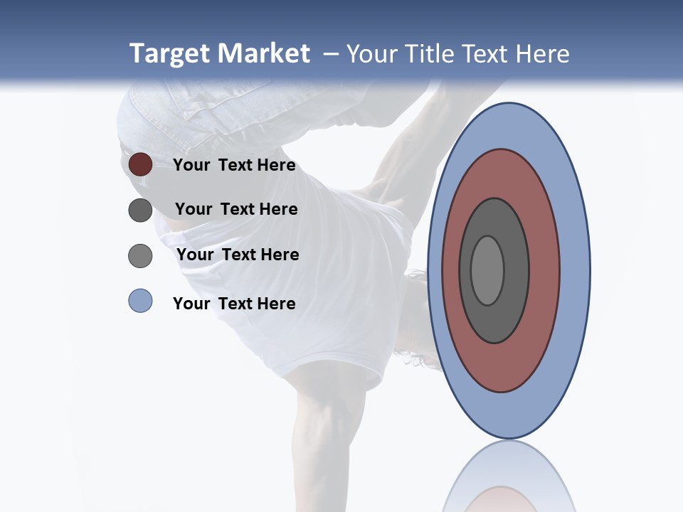 Dancer Exercise Motion PowerPoint Template