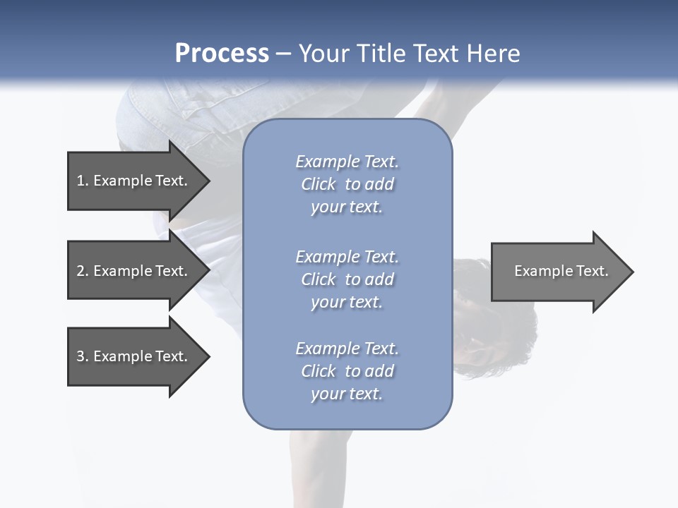 Dancer Exercise Motion PowerPoint Template
