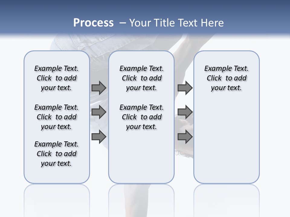 Dancer Exercise Motion PowerPoint Template