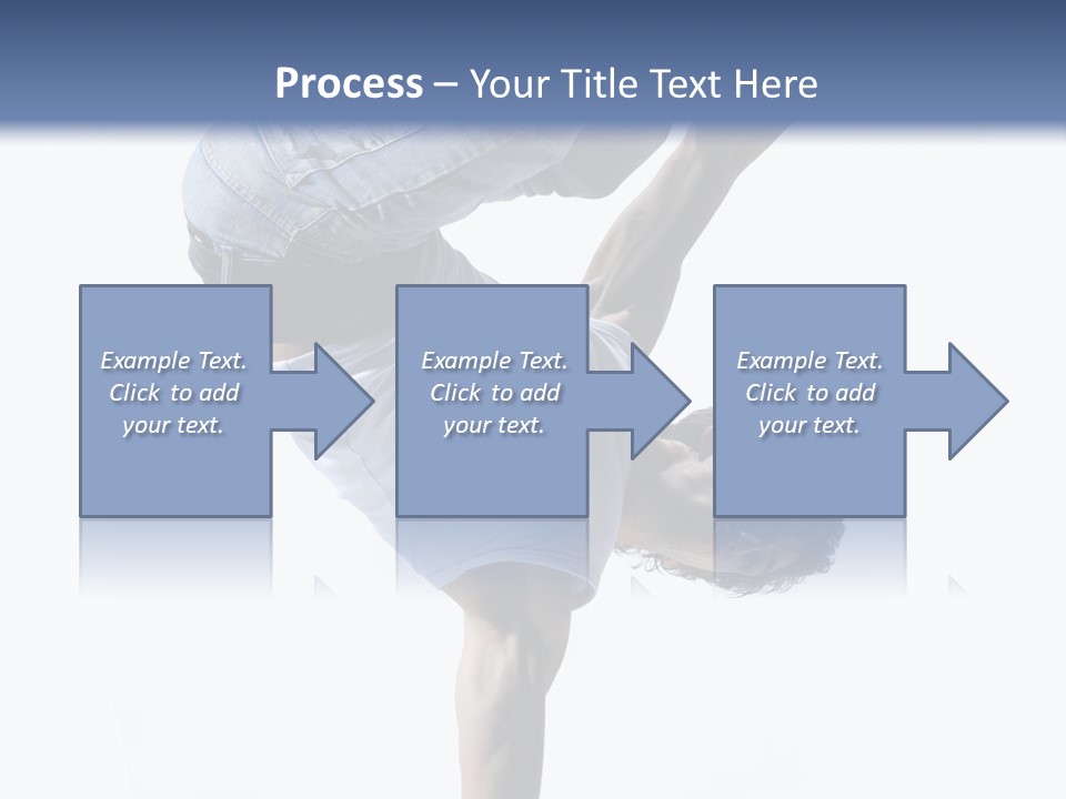 Dancer Exercise Motion PowerPoint Template