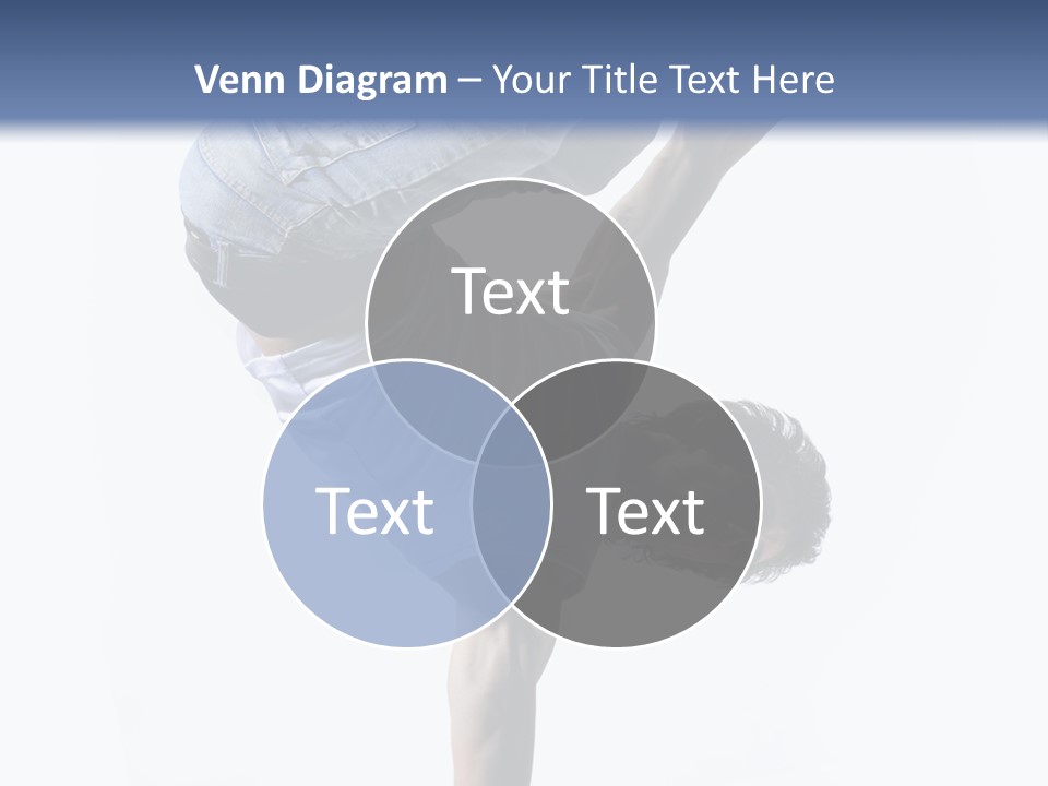 Dancer Exercise Motion PowerPoint Template