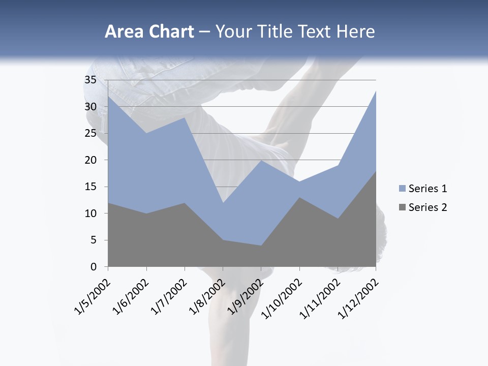 Dancer Exercise Motion PowerPoint Template