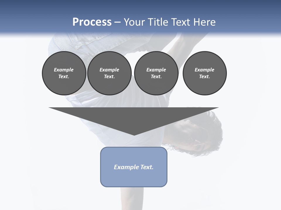 Dancer Exercise Motion PowerPoint Template