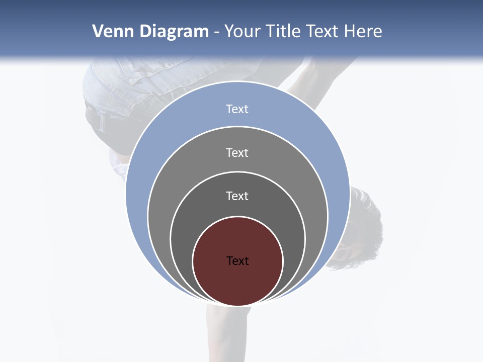 Dancer Exercise Motion PowerPoint Template