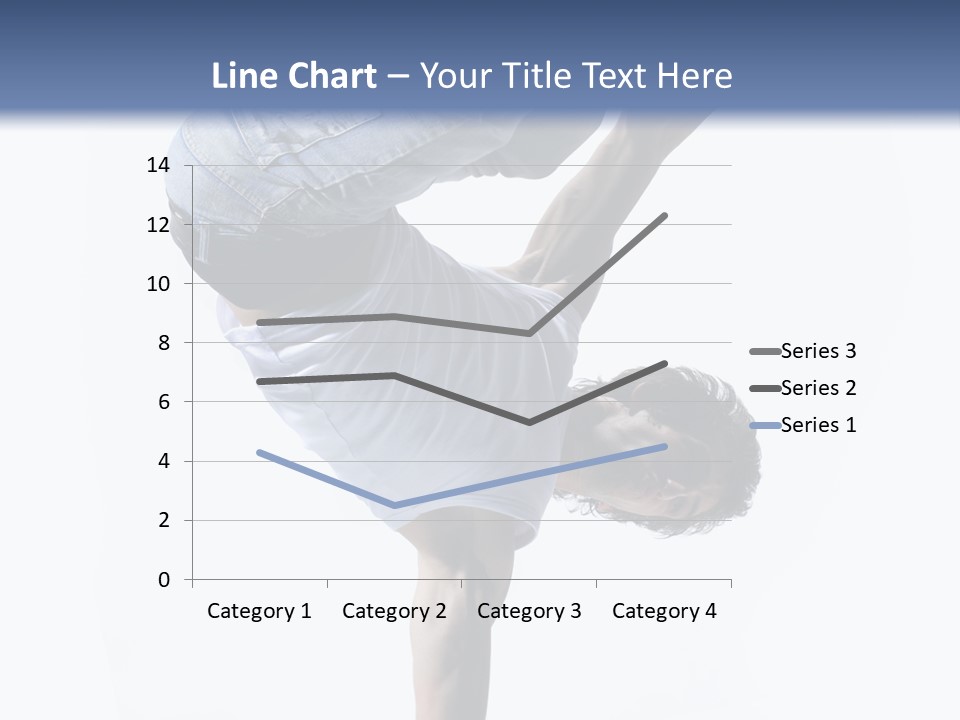 Dancer Exercise Motion PowerPoint Template