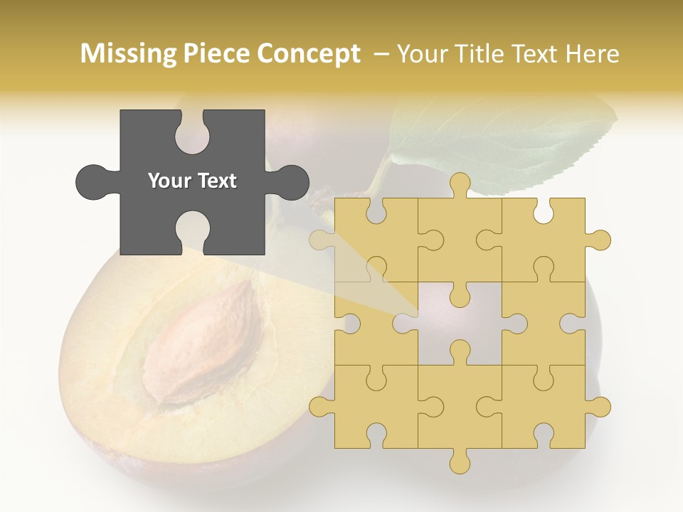 Vegetarian Dessert Group PowerPoint Template