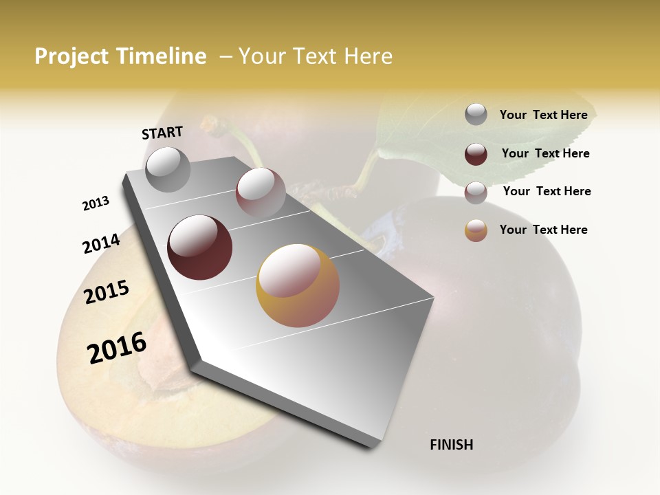 Vegetarian Dessert Group PowerPoint Template