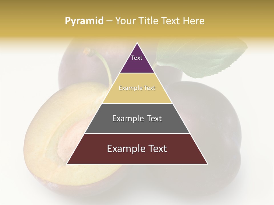 Vegetarian Dessert Group PowerPoint Template