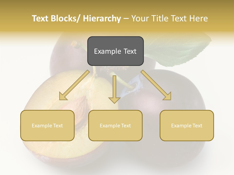 Vegetarian Dessert Group PowerPoint Template