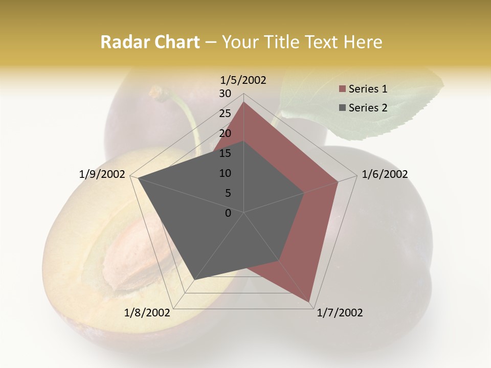 Vegetarian Dessert Group PowerPoint Template