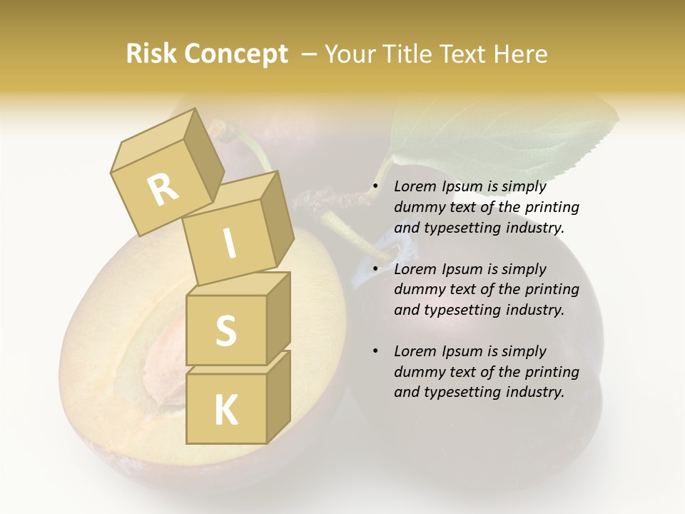 Vegetarian Dessert Group PowerPoint Template