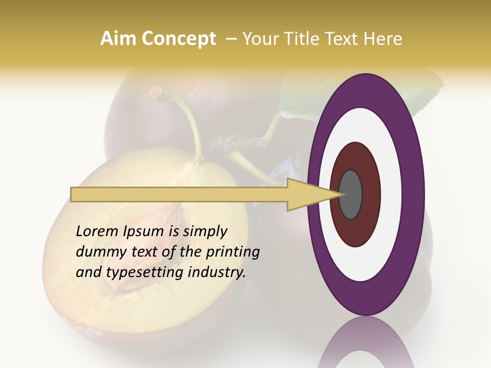 Vegetarian Dessert Group PowerPoint Template