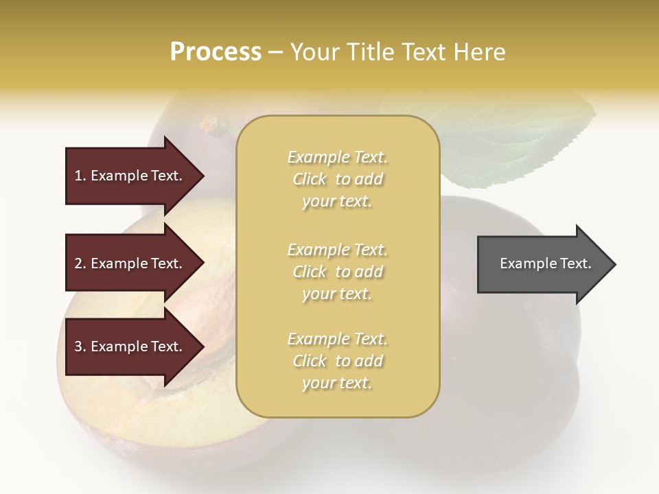 Vegetarian Dessert Group PowerPoint Template
