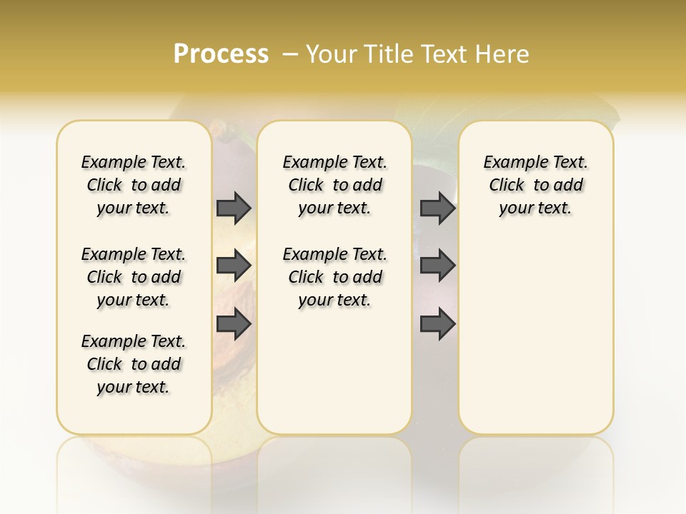 Vegetarian Dessert Group PowerPoint Template