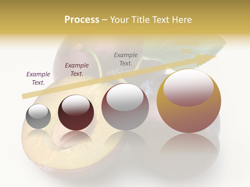 Vegetarian Dessert Group PowerPoint Template