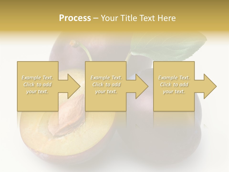 Vegetarian Dessert Group PowerPoint Template