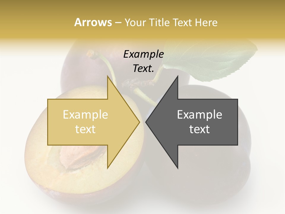 Vegetarian Dessert Group PowerPoint Template