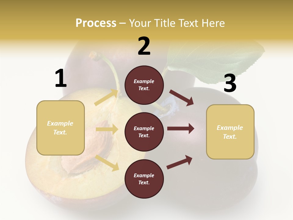 Vegetarian Dessert Group PowerPoint Template
