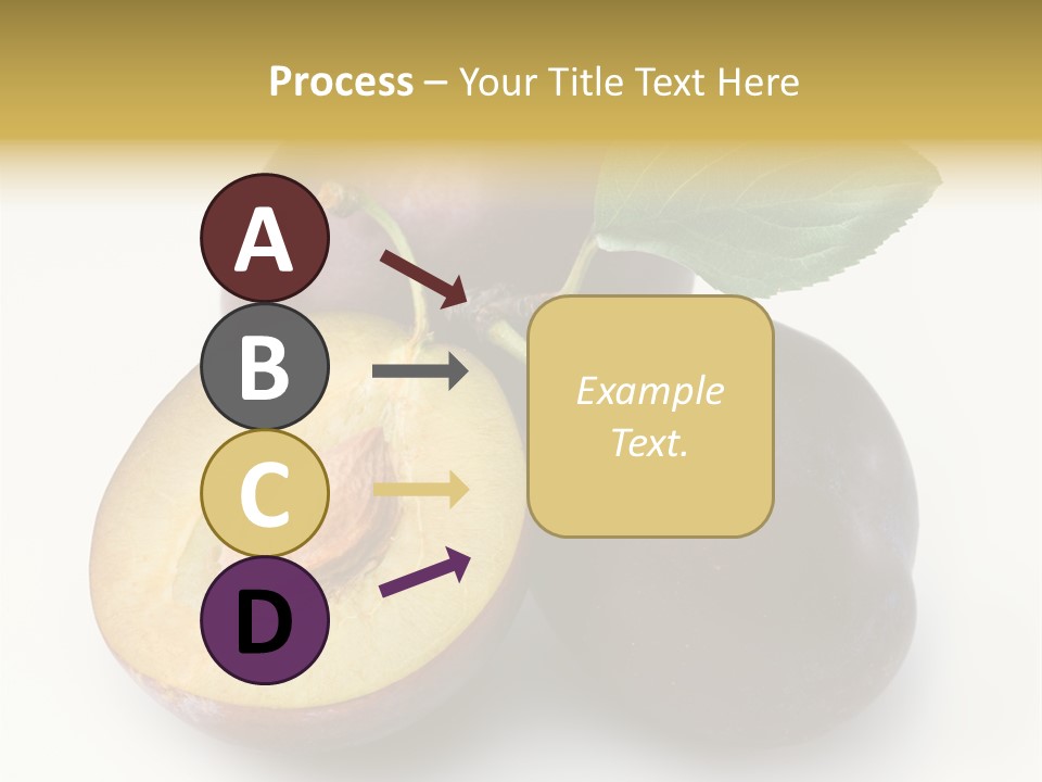 Vegetarian Dessert Group PowerPoint Template
