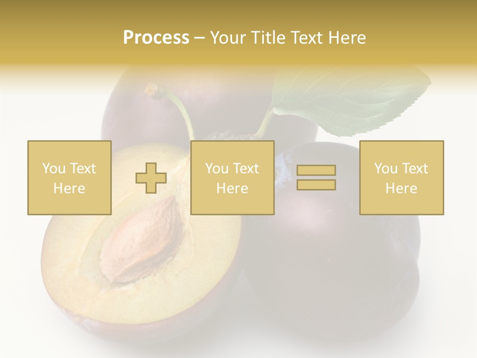 Vegetarian Dessert Group PowerPoint Template