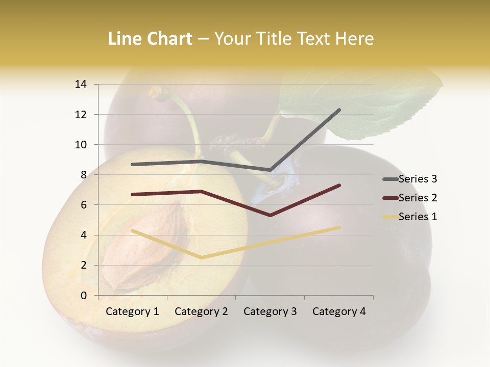 Vegetarian Dessert Group PowerPoint Template