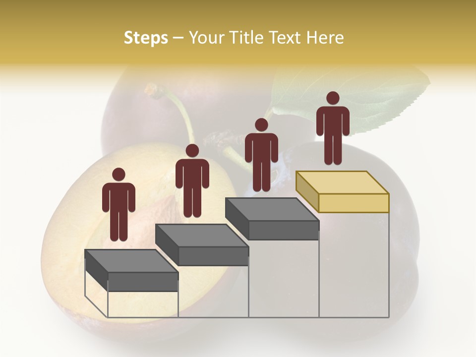 Vegetarian Dessert Group PowerPoint Template