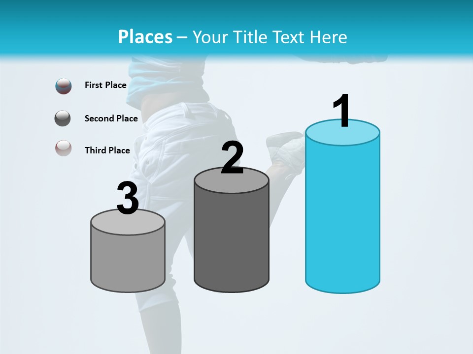 Style Posing Gymnastic PowerPoint Template