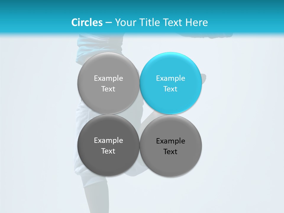 Style Posing Gymnastic PowerPoint Template