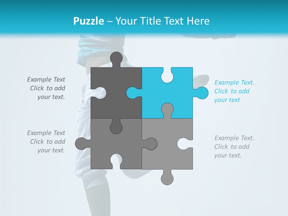 Style Posing Gymnastic PowerPoint Template