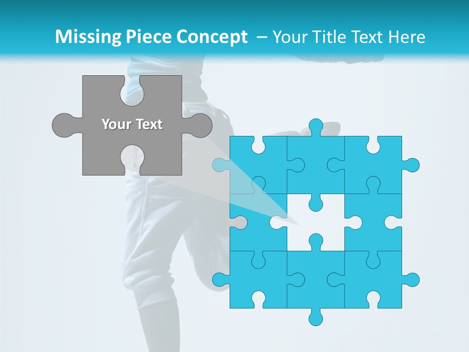 Style Posing Gymnastic PowerPoint Template