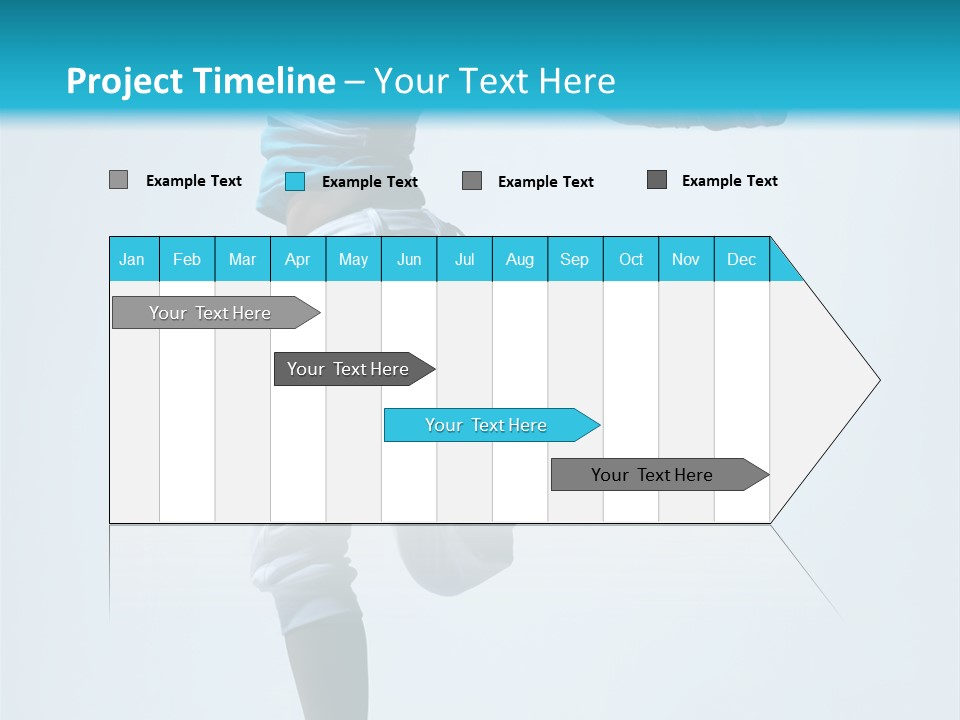Style Posing Gymnastic PowerPoint Template