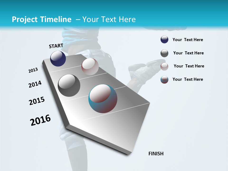 Style Posing Gymnastic PowerPoint Template