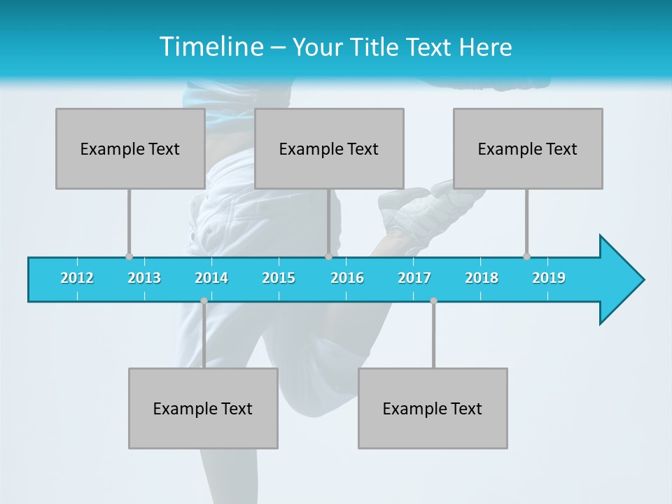 Style Posing Gymnastic PowerPoint Template