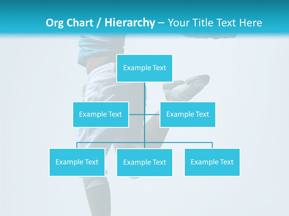 Style Posing Gymnastic PowerPoint Template