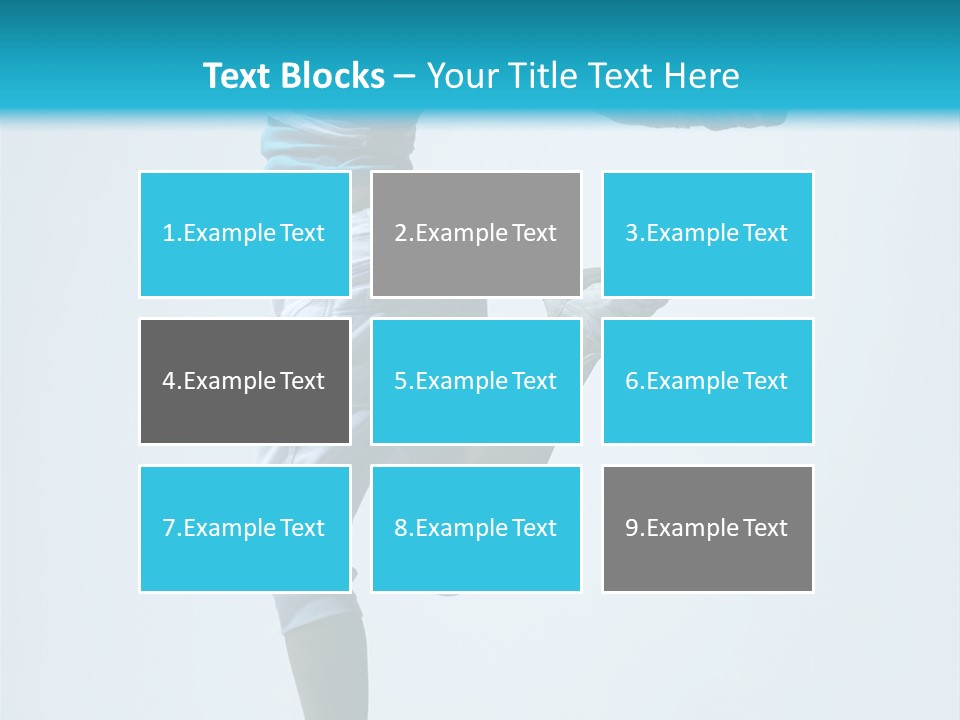 Style Posing Gymnastic PowerPoint Template