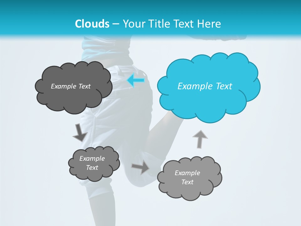 Style Posing Gymnastic PowerPoint Template