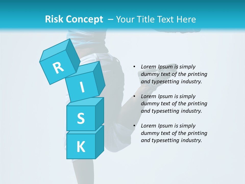 Style Posing Gymnastic PowerPoint Template