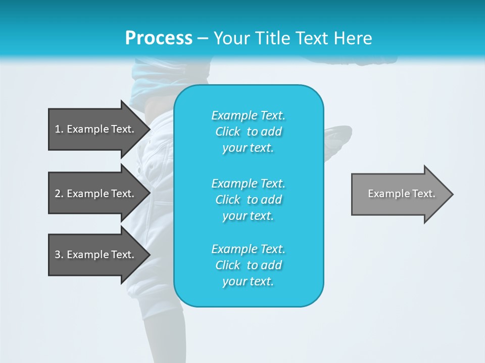 Style Posing Gymnastic PowerPoint Template