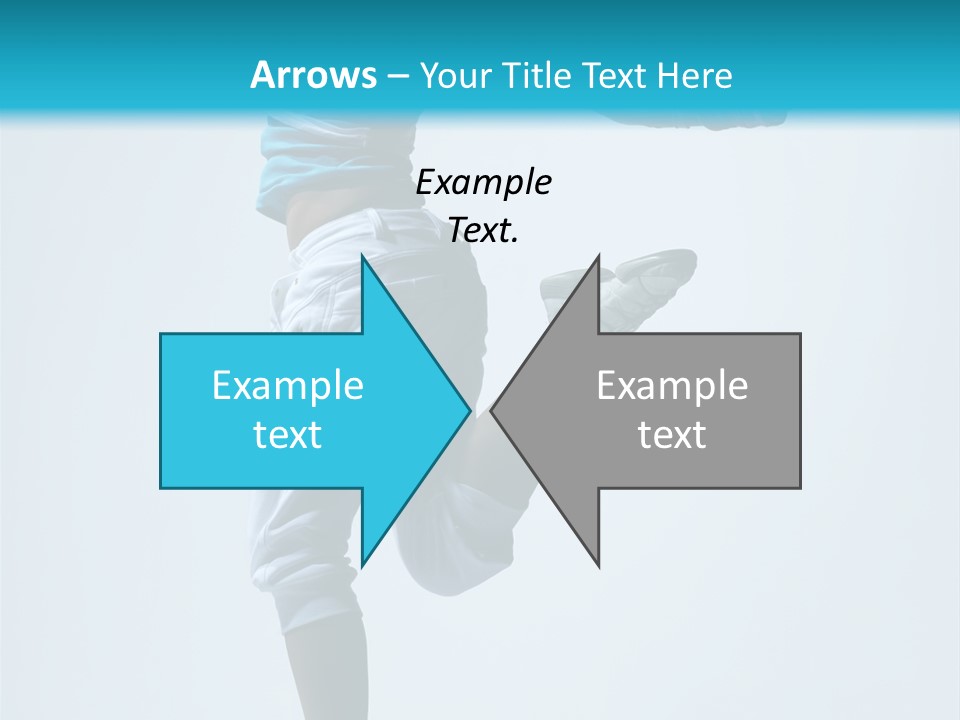 Style Posing Gymnastic PowerPoint Template