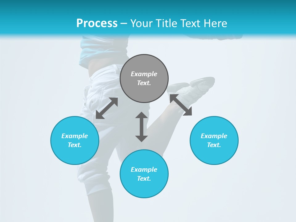 Style Posing Gymnastic PowerPoint Template