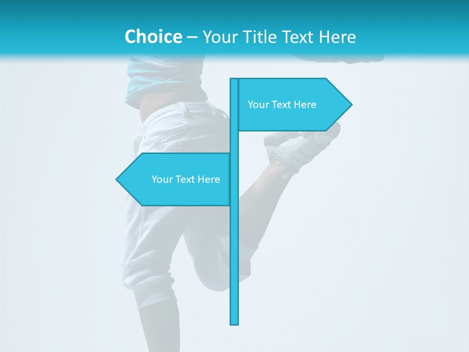 Style Posing Gymnastic PowerPoint Template