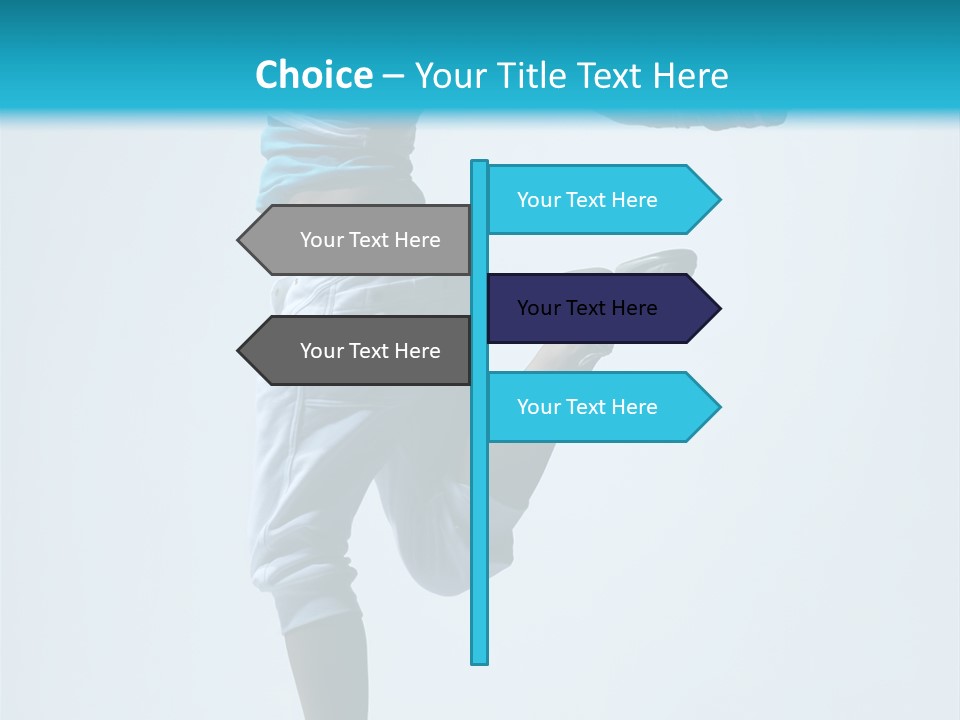 Style Posing Gymnastic PowerPoint Template