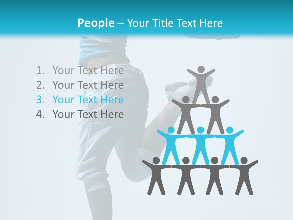 Style Posing Gymnastic PowerPoint Template