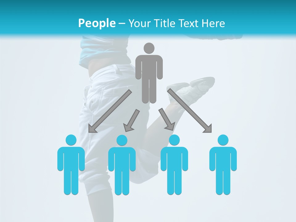 Style Posing Gymnastic PowerPoint Template