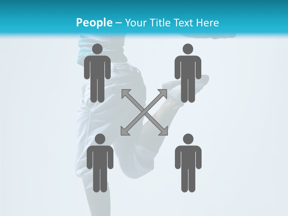 Style Posing Gymnastic PowerPoint Template