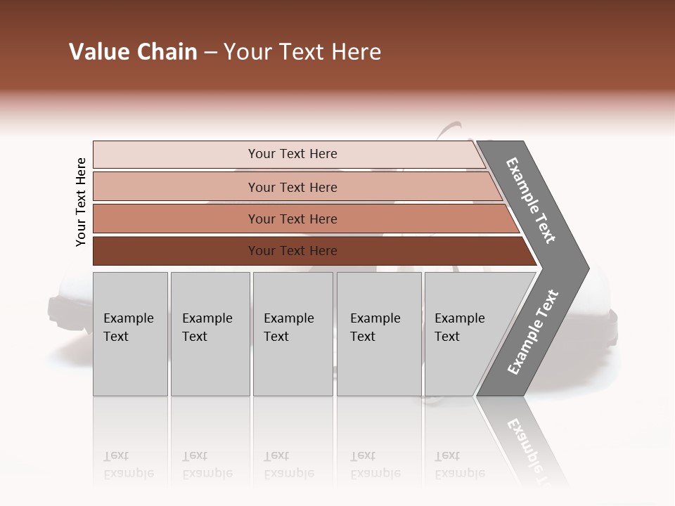 Play Shoes Brown PowerPoint Template