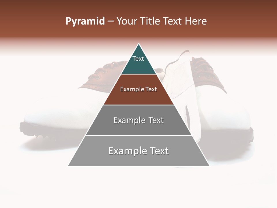 Play Shoes Brown PowerPoint Template