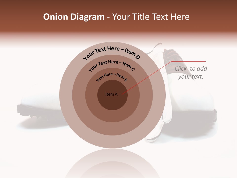 Play Shoes Brown PowerPoint Template