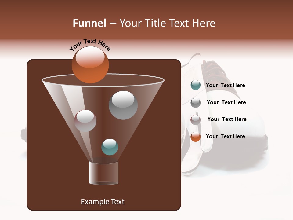 Play Shoes Brown PowerPoint Template