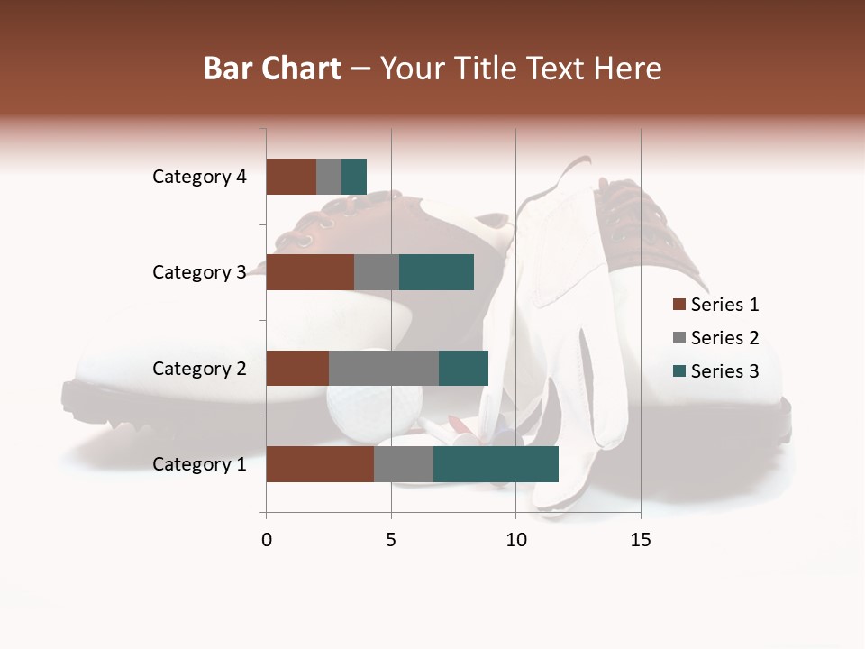 Play Shoes Brown PowerPoint Template